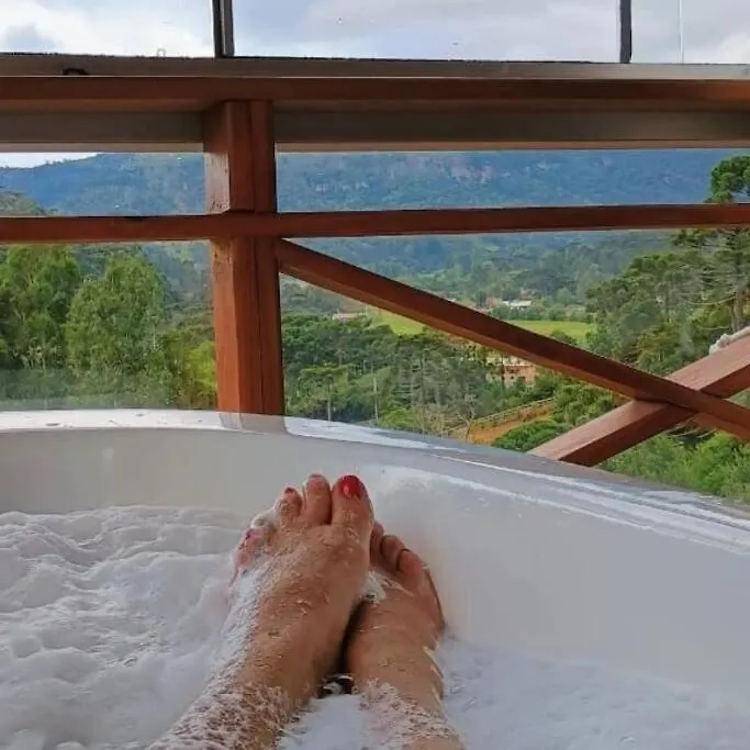 Chale Do Capitao Com Hidro - Urubici Villa Chalet